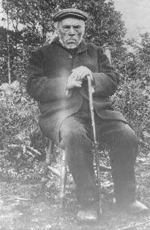 picture of John Johnston, probably at Dunamoney Wood