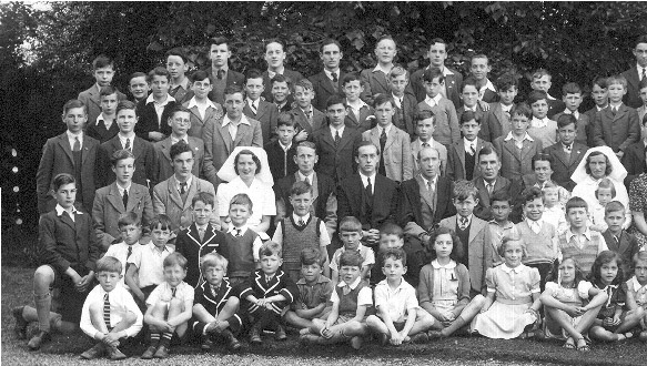 extract from School photo 1942