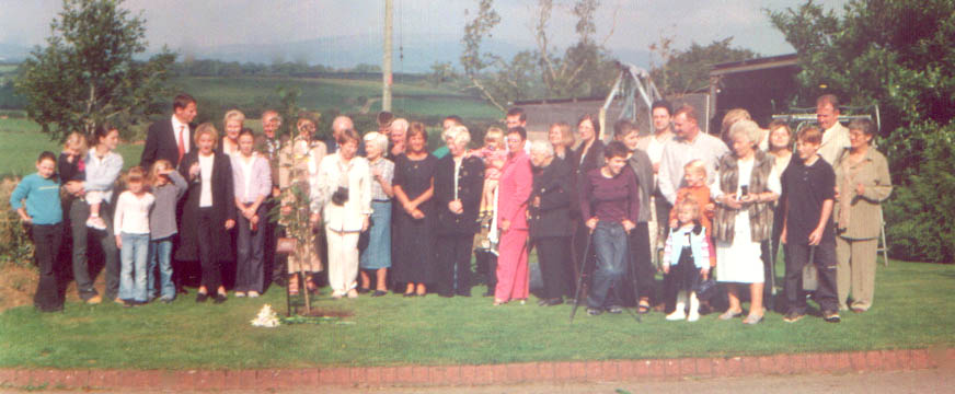 Family Group at the Scattering of Alan's Ashes