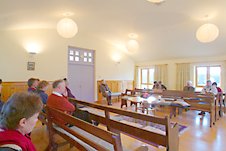 {interior of meeting-house}